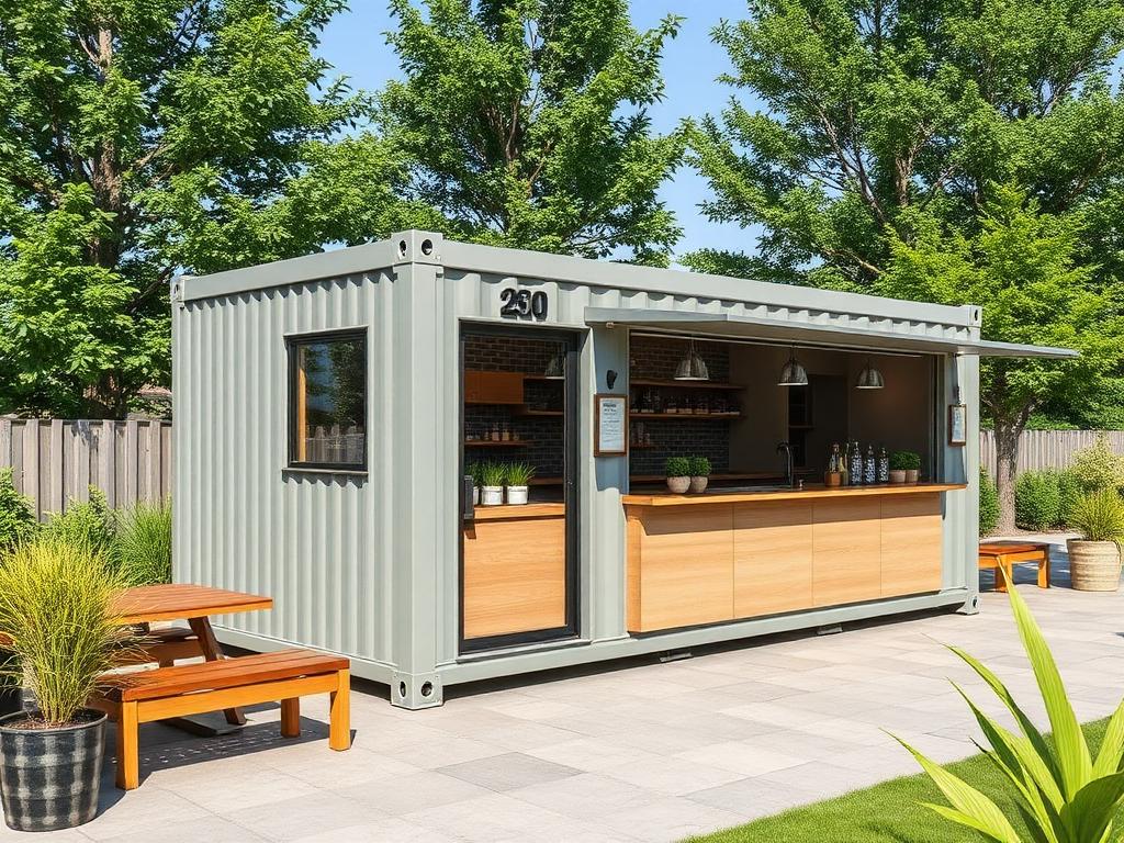 Salgscontainer